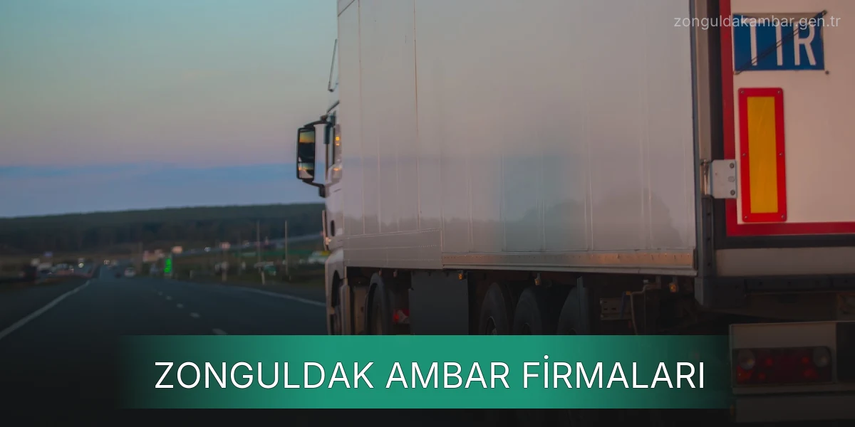 İstanbul Zonguldak Ambar Firmaları